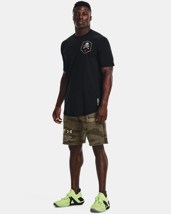 เสื้อแขนสั้น Project Rock 100 Percent สำหรับผู้ชาย, Black, pdpMainDesktop image number 2